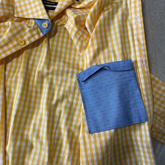 Blue Industry Mens Dress Shirt - Picture 4 of 4